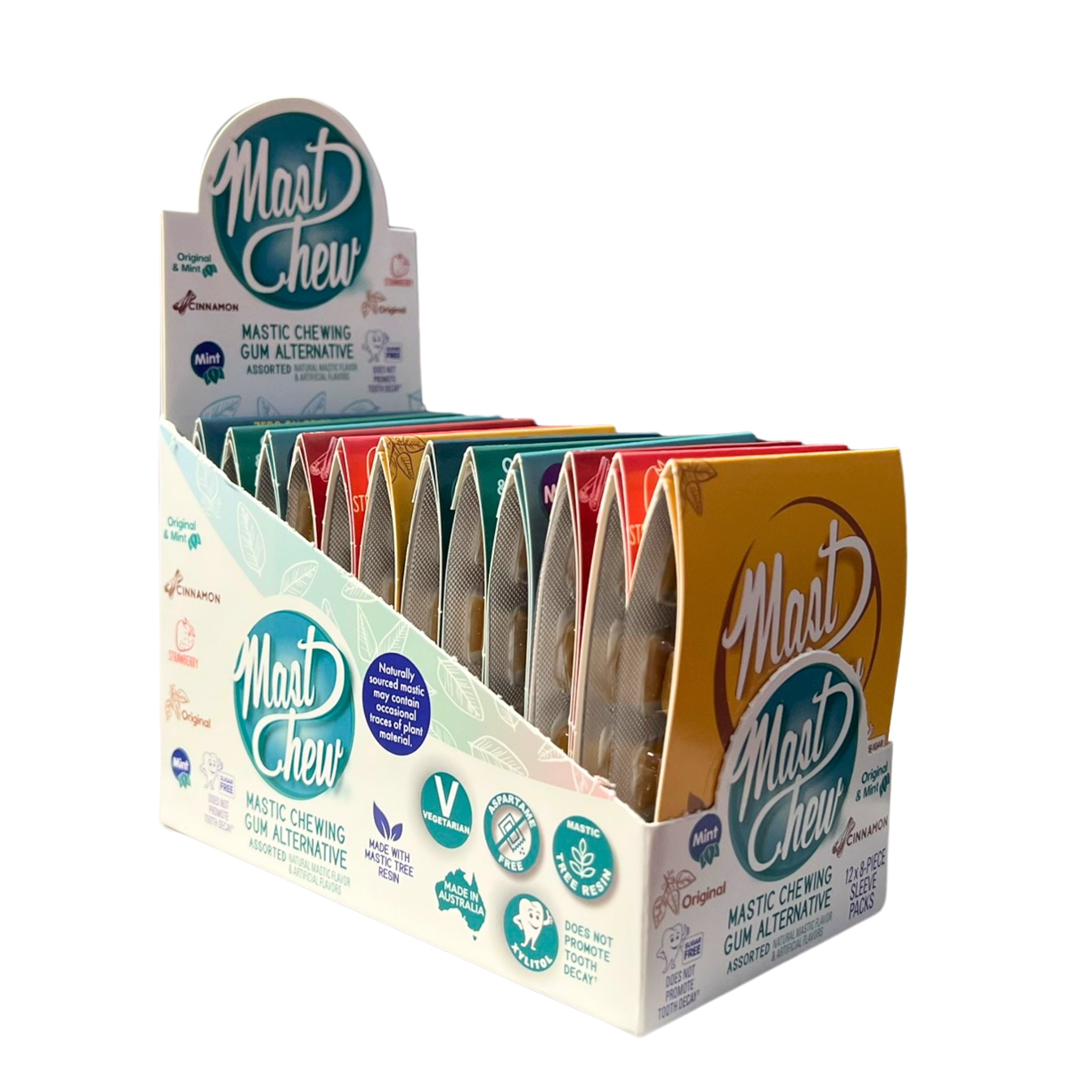 Mastic Chewing Gum Alternative – Assorted Sleeve Box