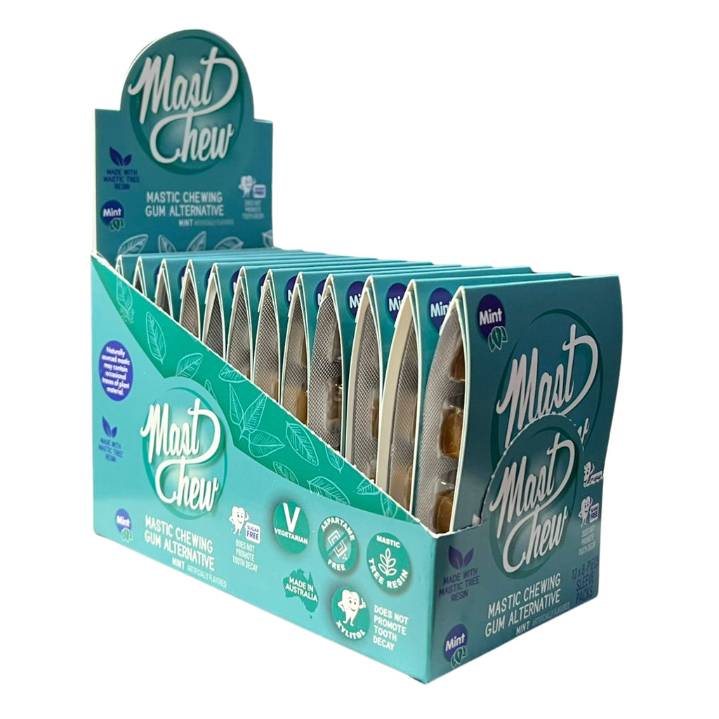 Mastic Chewing Gum Alternative – Mint Sleeve Pack