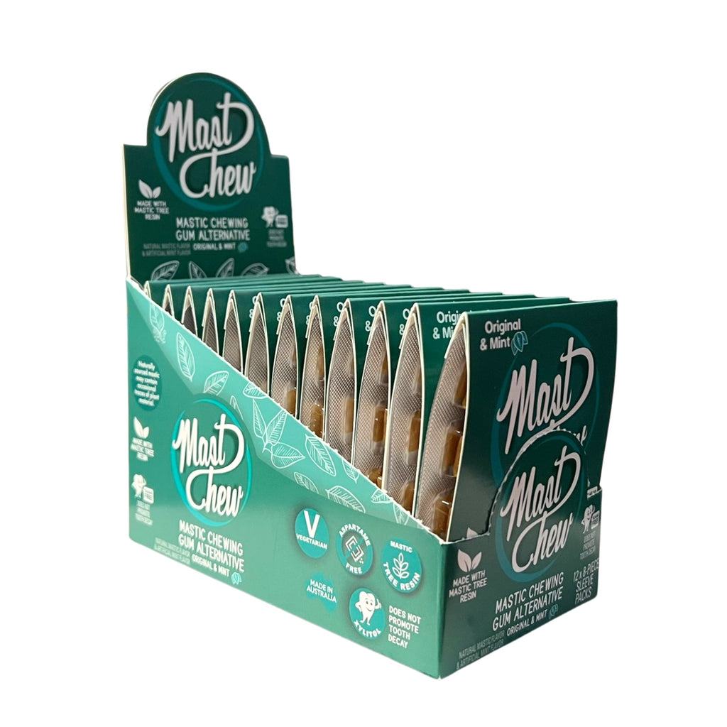 Mastic Chewing Gum Alternative – Original and Mint Sleeve Pack