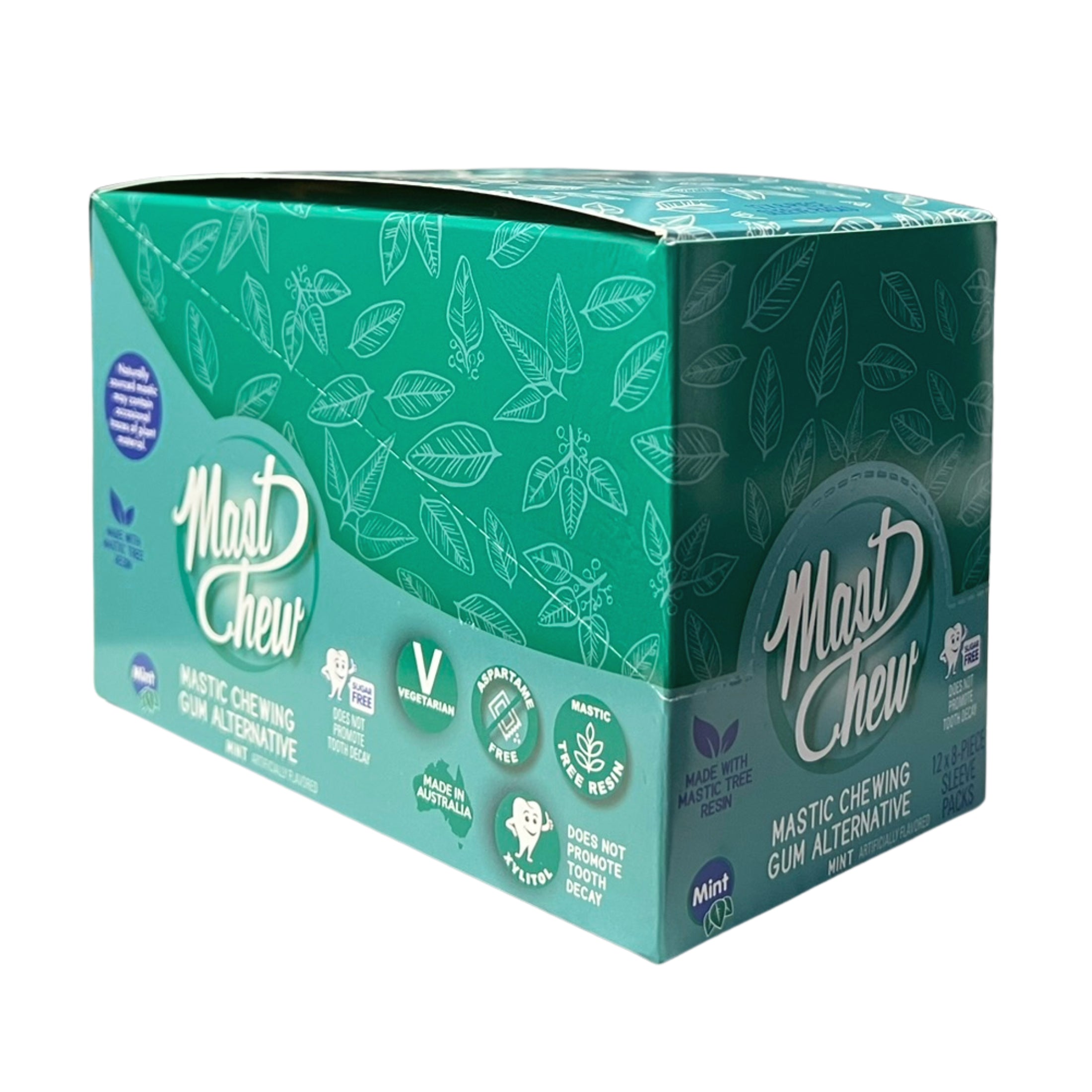 Mastic Chewing Gum Alternative – Mint Sleeve Pack