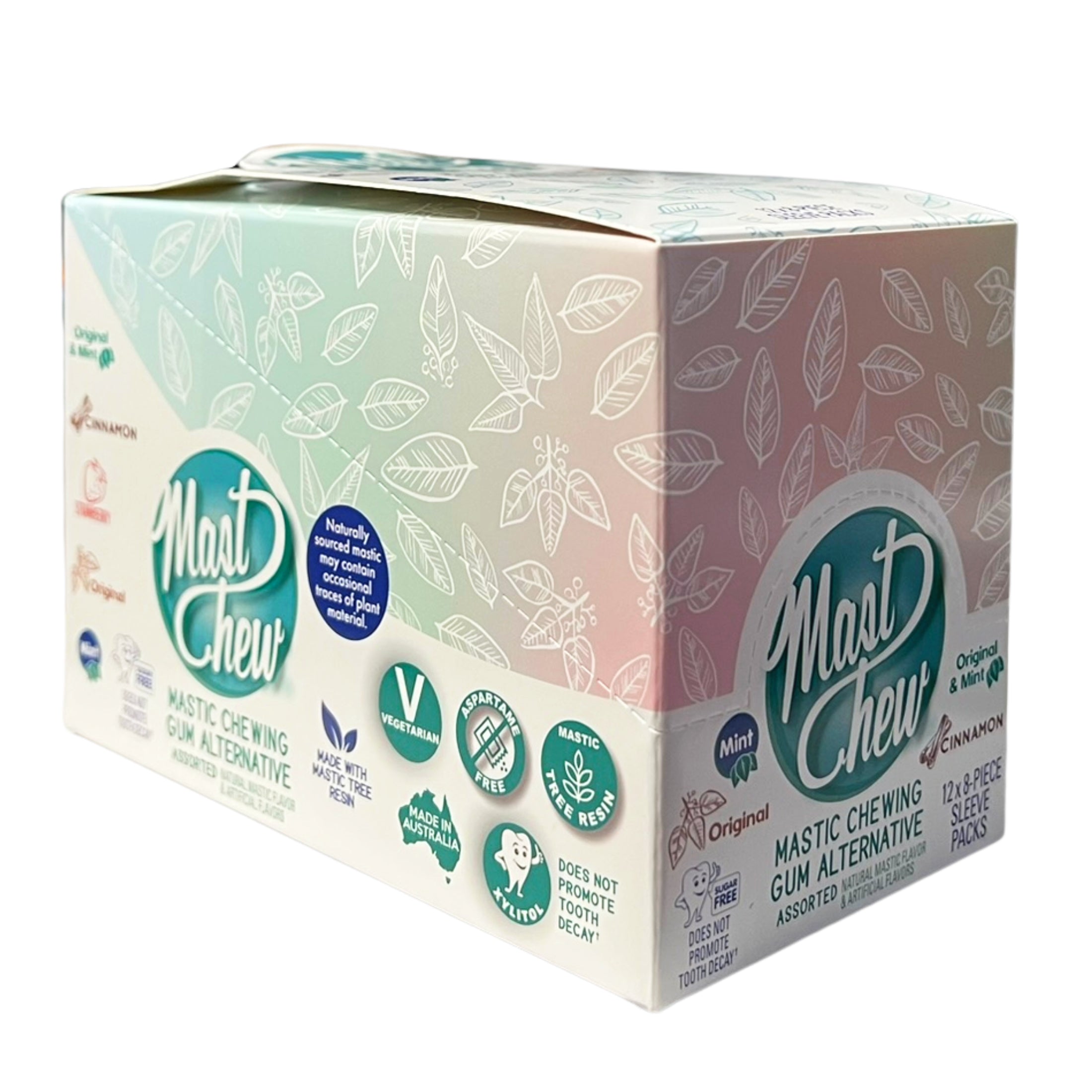 Mastic Chewing Gum Alternative – Assorted Sleeve Box