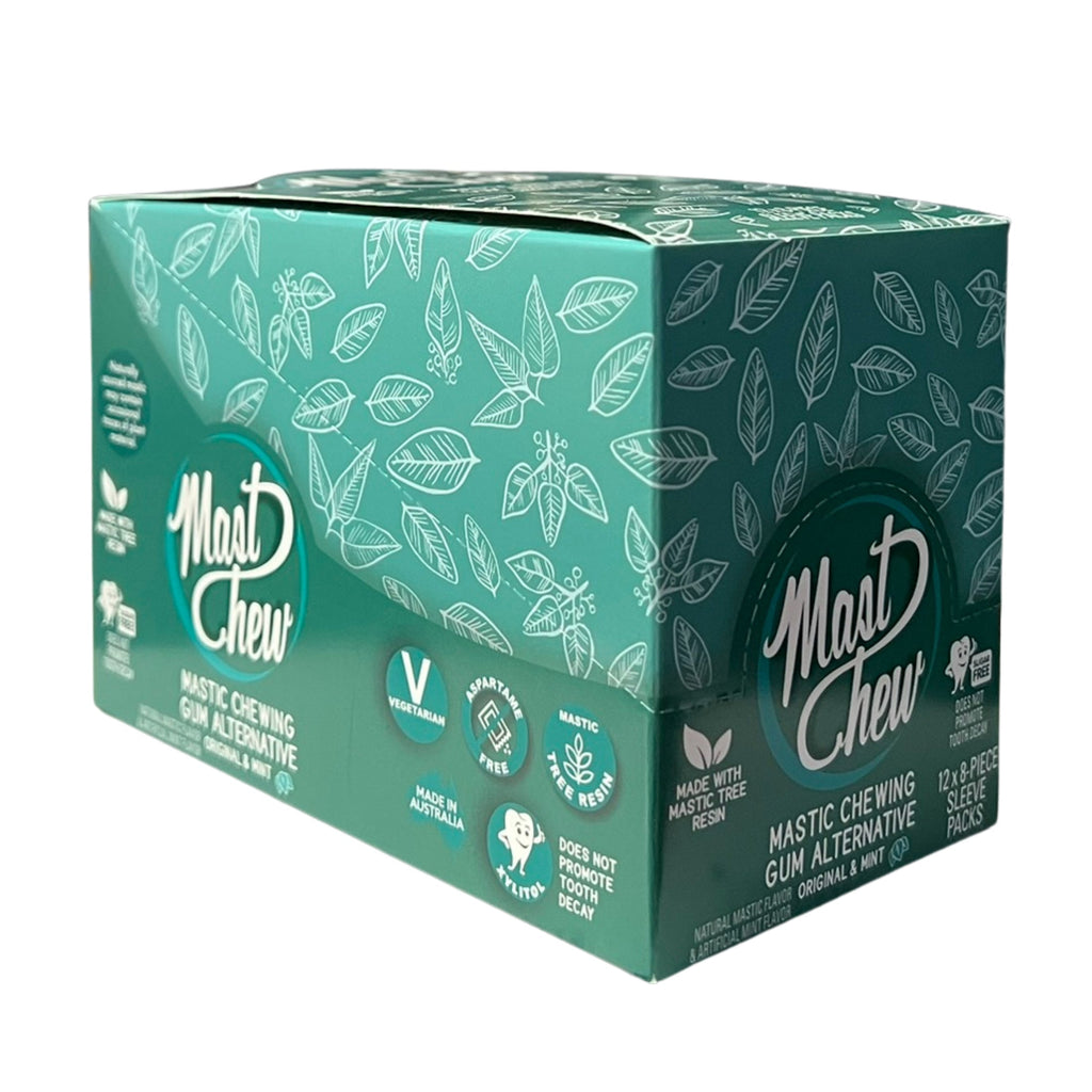 Mastic Chewing Gum Alternative – Original and Mint Sleeve Pack