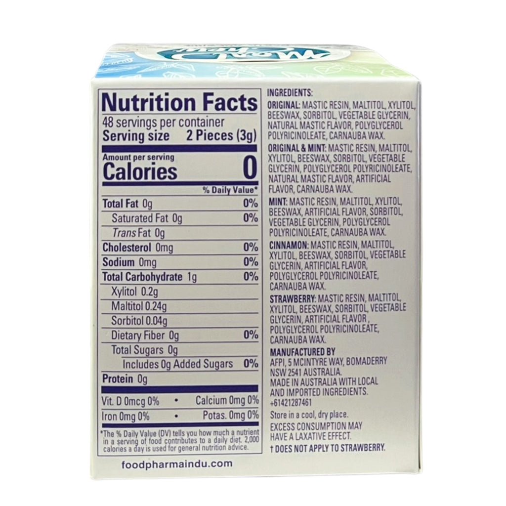 Mastic Chewing Gum Alternative – Assorted Sleeve Box