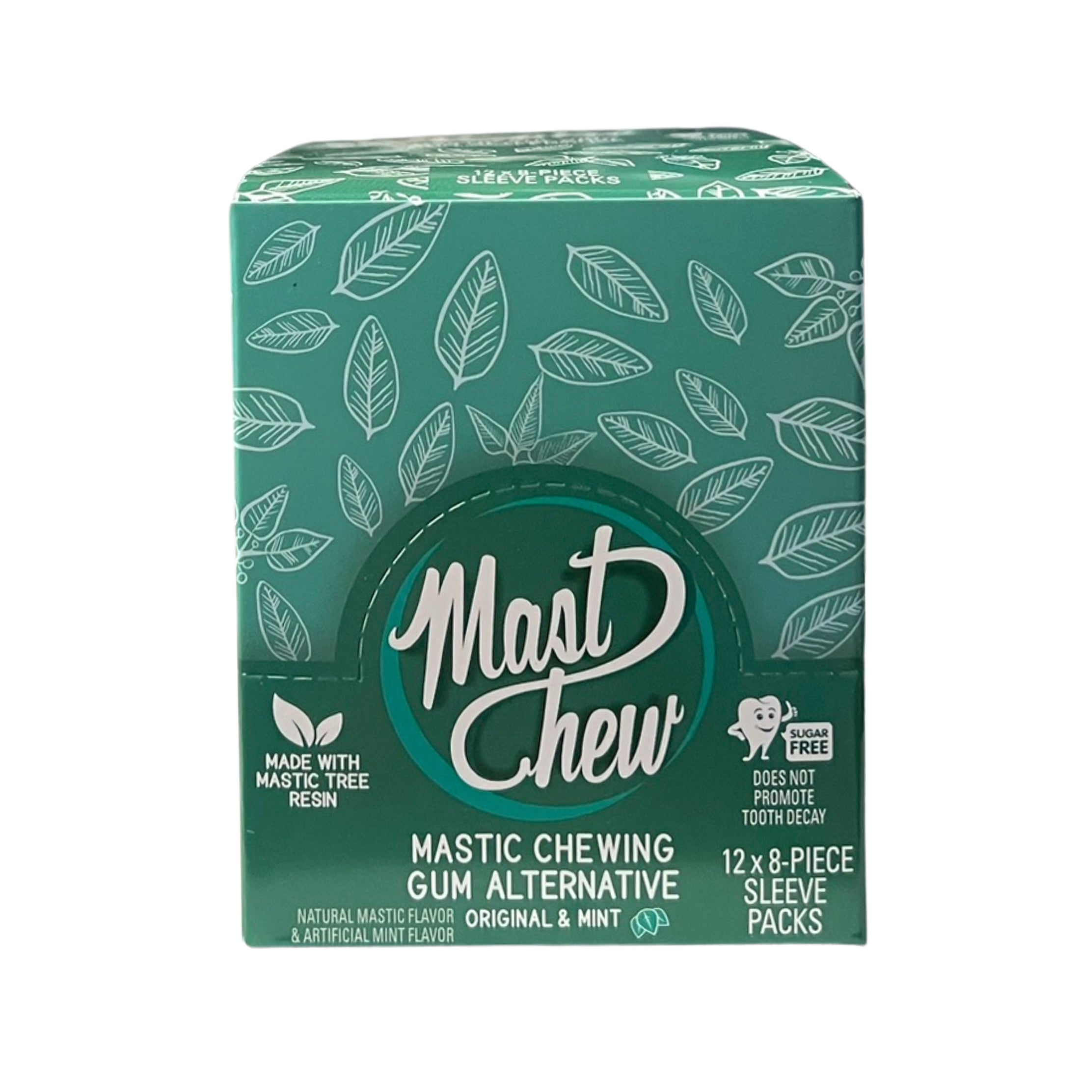 Mastic Chewing Gum Alternative – Original and Mint Sleeve Pack
